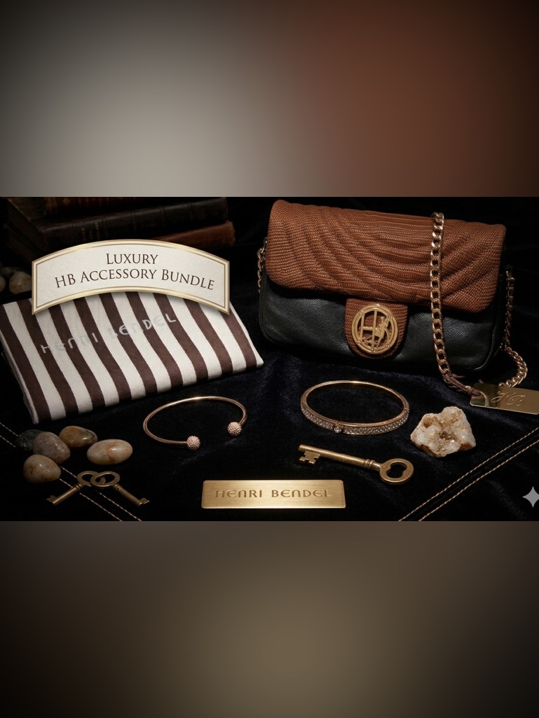 Henri Bendel 4 Pc Luxury Accessory Bundle
